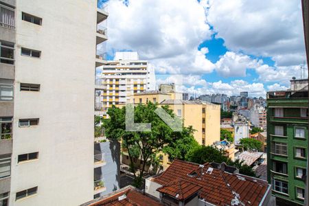 Vista da Varanda do Studio de kitnet/studio para alugar com 1 quarto, 20m² em Bela Vista, São Paulo