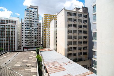 Vista da Varanda do Studio de kitnet/studio à venda com 1 quarto, 20m² em Bela Vista, São Paulo