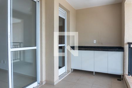 Varanda da Sala de apartamento para alugar com 1 quarto, 49m² em Taguatinga Sul (Taguatinga), Brasília