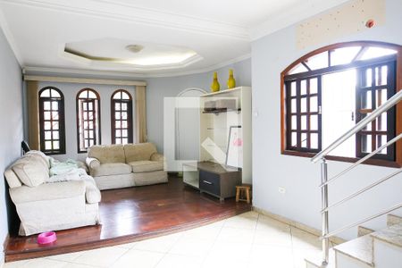 Sala de casa à venda com 4 quartos, 264m² em Jardim Ana Maria, Santo André
