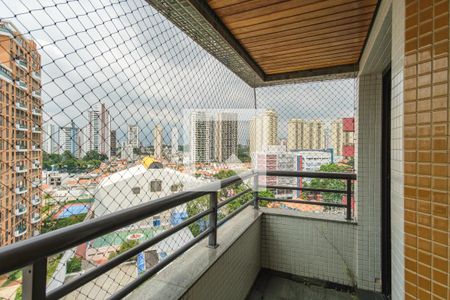 Varanda  de apartamento para alugar com 3 quartos, 110m² em Chácara Santo Antônio (zona Leste), São Paulo
