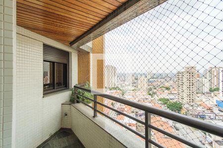 Varanda  de apartamento à venda com 3 quartos, 110m² em Chácara Santo Antônio (zona Leste), São Paulo