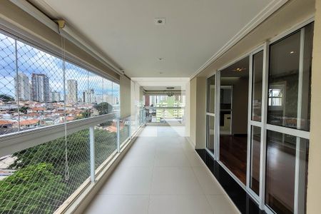 Varanda gourmet de apartamento à venda com 4 quartos, 127m² em Vila Firmiano Pinto, São Paulo