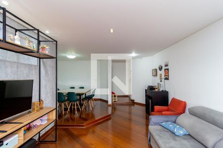 Sala de Estar de apartamento à venda com 5 quartos, 160m² em Vila Bertioga, São Paulo