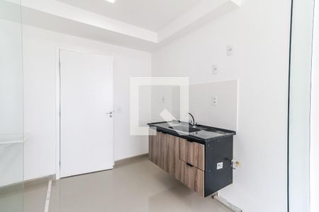 Cozinha de apartamento para alugar com 1 quarto, 22m² em Vila Nova das Belezas, São Paulo