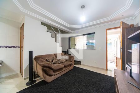 Sala de casa à venda com 2 quartos, 96m² em Vila Pires, Santo André