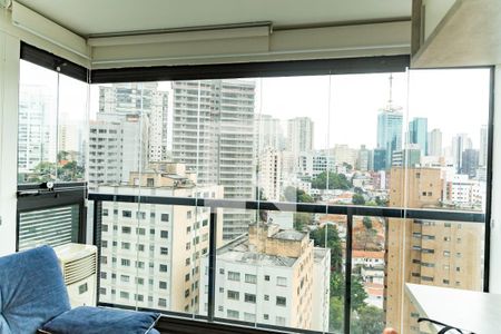 Vista da Sala de kitnet/studio à venda com 1 quarto, 33m² em Vila Mariana, São Paulo