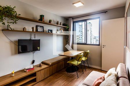 Apartamento para alugar com 25m², 1 quarto e sem vagaSala