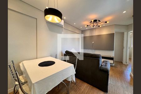 Sala de apartamento para alugar com 2 quartos, 50m² em Vila Príncipe de Gales, Santo André