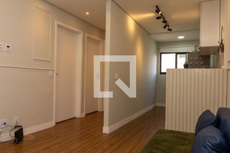 Sala de apartamento para alugar com 2 quartos, 52m² em Jardim Gutierres, Sorocaba