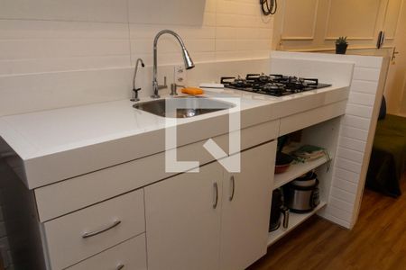 Cozinha de apartamento para alugar com 2 quartos, 52m² em Jardim Gutierres, Sorocaba