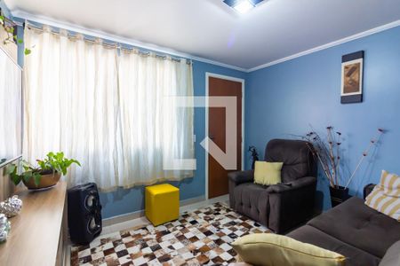 Sala  de apartamento à venda com 2 quartos, 45m² em Conceição, Osasco