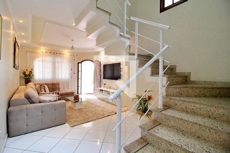Sala de casa à venda com 4 quartos, 239m² em Parque Novo Oratório, Santo André