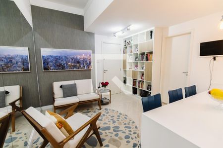 Sala 1 de apartamento para alugar com 2 quartos, 90m² em Água Branca, São Paulo