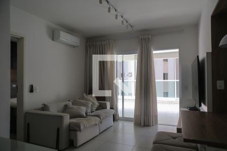 Sala de apartamento para alugar com 1 quarto, 51m² em Ponta da Praia, Santos