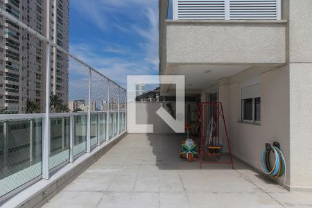 Varanda de apartamento para alugar com 1 quarto, 51m² em Ponta da Praia, Santos