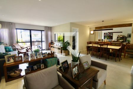Sala de apartamento à venda com 4 quartos, 307m² em Recreio dos Bandeirantes, Rio de Janeiro