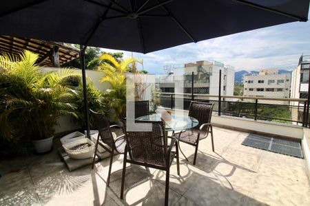 Varanda da Sala de apartamento à venda com 4 quartos, 307m² em Recreio dos Bandeirantes, Rio de Janeiro