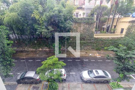 Vista da Sala de apartamento para alugar com 3 quartos, 240m² em Higienópolis, São Paulo