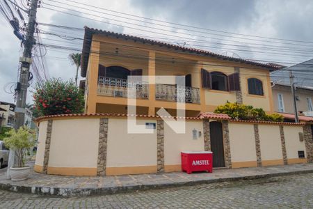 Fachada de casa de condomínio à venda com 4 quartos, 174m² em Taquara, Rio de Janeiro