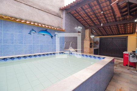 Piscina  de casa de condomínio à venda com 4 quartos, 174m² em Taquara, Rio de Janeiro