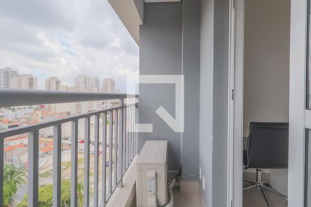 Varanda de kitnet/studio para alugar com 1 quarto, 25m² em Belenzinho, São Paulo