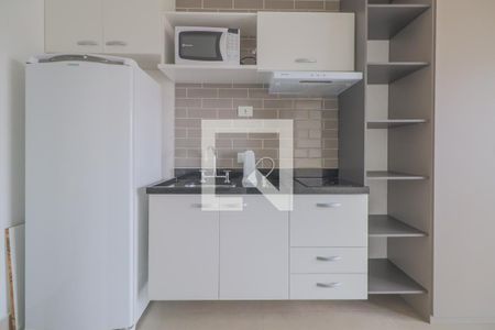 Cozinha de kitnet/studio para alugar com 1 quarto, 25m² em Belenzinho, São Paulo