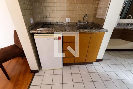 Sala/Cozinha de apartamento para alugar com 1 quarto, 50m² em Centro, São José dos Pinhais