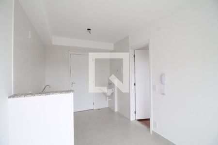 Sala/Cozinha e Área de Serviço de apartamento para alugar com 1 quarto, 28m² em Vila Ré, São Paulo