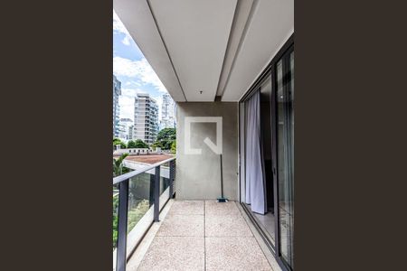 Varanda de apartamento para alugar com 1 quarto, 42m² em Vila Olímpia, São Paulo