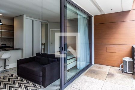 Varanda de apartamento para alugar com 1 quarto, 42m² em Vila Olímpia, São Paulo