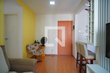 Sala de apartamento para alugar com 2 quartos, 60m² em Vila Rosa, Novo Hamburgo