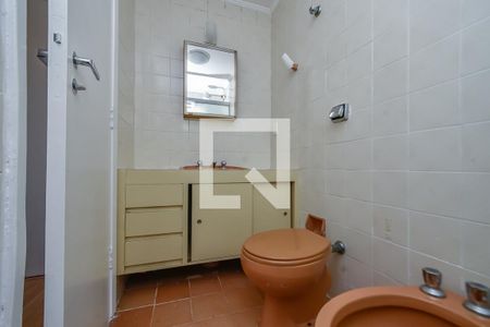 Banheiro do Quarto de apartamento para alugar com 1 quarto, 39m² em Higienópolis, São Paulo