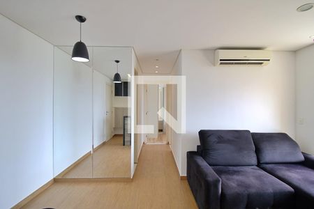 Sala de apartamento para alugar com 2 quartos, 48m² em Parque Reboucas, São Paulo