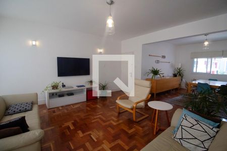 Sala 1 de apartamento para alugar com 2 quartos, 136m² em Pinheiros, São Paulo