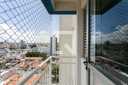 Varanda da Sala de apartamento à venda com 3 quartos, 78m² em Vila Esperança, São Paulo