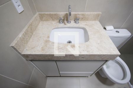 Banheiro de apartamento à venda com 1 quarto, 42m² em Centro, Osasco