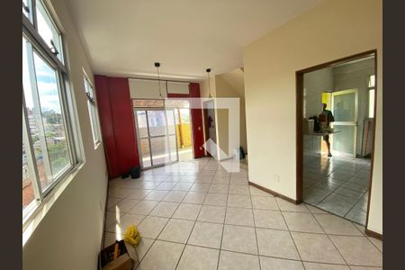 Sala de apartamento à venda com 3 quartos, 107m² em Sagrada Família, Belo Horizonte