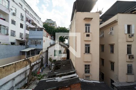 Sala Varanda Vista de apartamento à venda com 2 quartos, 68m² em Estácio, Rio de Janeiro