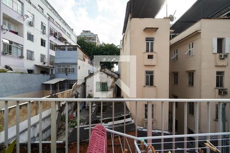 Sala Varanda de apartamento à venda com 2 quartos, 68m² em Estácio, Rio de Janeiro