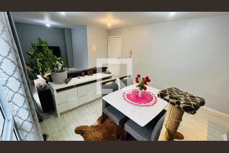 Sala + sala de jantar de apartamento para alugar com 2 quartos, 87m² em Passo do Feijó, Alvorada