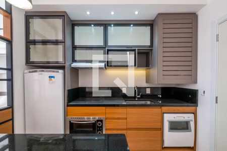 Cozinha de apartamento à venda com 1 quarto, 35m² em Teresópolis, Porto Alegre