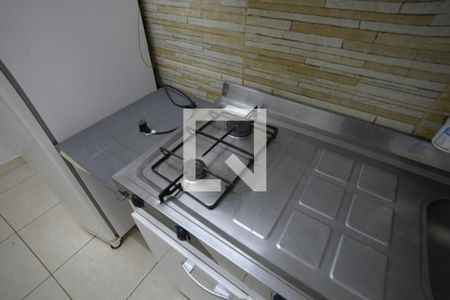 Cozinha de apartamento à venda com 1 quarto, 32m² em Liberdade, São Paulo