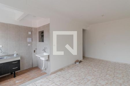 Quarto Sala de kitnet/studio para alugar com 1 quarto, 28m² em Vila Gumercindo, São Paulo