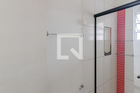 Banheiro  de kitnet/studio para alugar com 1 quarto, 28m² em Vila Gumercindo, São Paulo