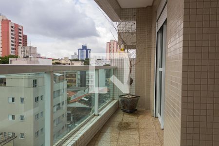 Varanda da Sala e Quarto de apartamento para alugar com 3 quartos, 130m² em Jardim Maria Adelaide, São Bernardo do Campo