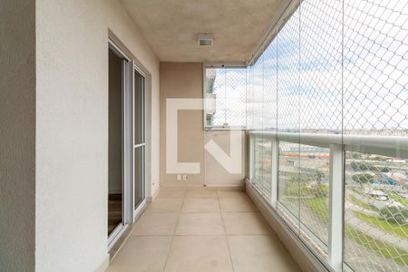 Varanda da Sala de apartamento para alugar com 2 quartos, 65m² em Vila Endres, Guarulhos