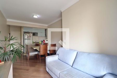 Sala de apartamento à venda com 3 quartos, 64m² em Campestre, Santo André