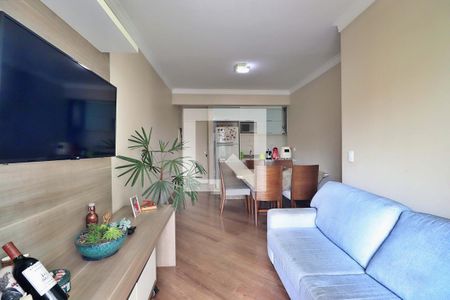 Sala de apartamento para alugar com 3 quartos, 64m² em Campestre, Santo André