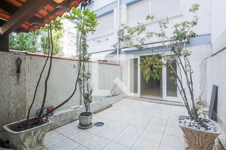 Patio de apartamento à venda com 1 quarto, 101m² em Bom Fim, Porto Alegre